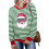 Damen-Sweatshirt mit Weihnachtsprint, langärmlig 4