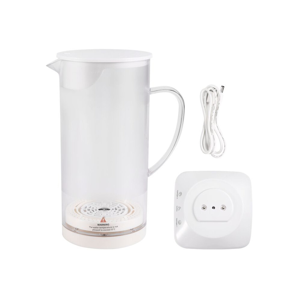 1100ML Hydrogen Water Kettle USB Hydrogen Rich Water Generator Kettle Ionized Alkaline Water Electrolysis Pitcher