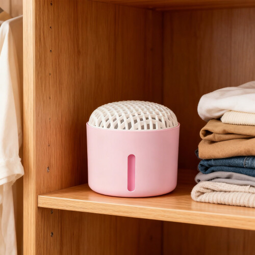 Portable reusable dehumidifier for bathroom bedroom closet 1