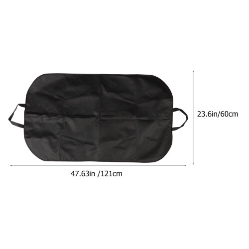 Hængende dragtpose – Non-Woven, Foldbar, Sort 1
