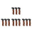12Pcs Brown Cork Handle Replacement for Hiking Poles Ergonomic Grip 8
