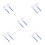 10Pcs Blue Telescopic Fish Net Fine Mesh Aquarium Shrimp Catching Nets 5