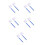 10Pcs Blue Telescopic Fish Net Fine Mesh Aquarium Shrimp Catching Nets 6