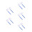 10Pcs Blue Telescopic Fish Net Fine Mesh Aquarium Shrimp Catching Nets 7