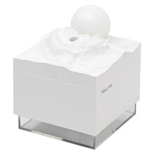 Aroma Diffuser Cool Mist Humidifier LED Moon Lamp Essential Oil Aroma Diffuser and Night Light White