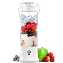 Draagbare Elektrische Sapcentrifuge/Blender met Roestvrijstalen Mes, 500 Ml, USB-Oplaadbaar, Persoonlijke Sapcentrifuge met Draaggreep A