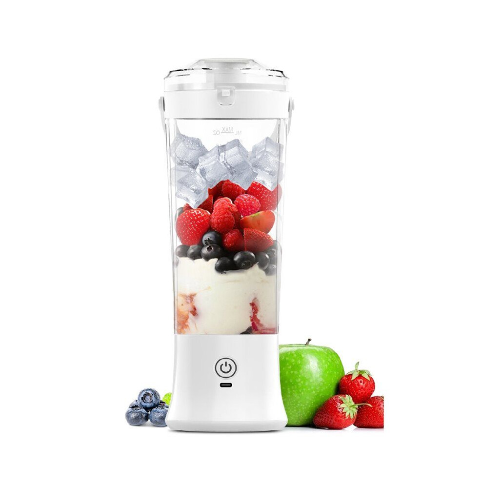 Portable Electric Juicer Blender Stainless Steel Blade 500Ml Usb Rechargeable Personal Juicer Maker With Carry Handle A 6031067882579