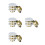 16Pcs White Iron Concealed Fire Sprinkler Covers for Ceiling Systems 10