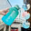 Μπουκάλι νερού χωρίς BPA, στεγανό, με λαβή, 54oz (0,42gal) – Μπουκάλι γυμναστικής για 4