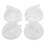 unbranded 4 Pcs Mechanical Timer Switch Lamp Replacement Turn Knob White 2