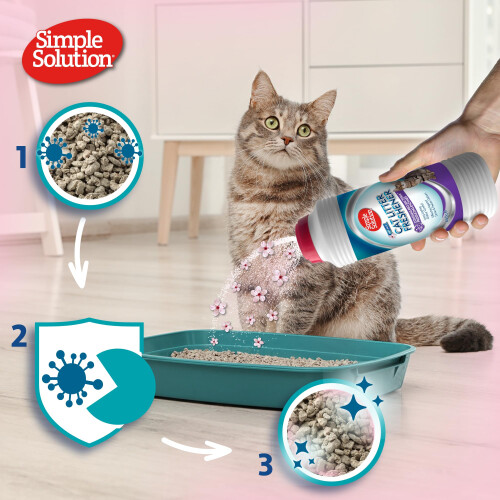 Simple Solution Cat Litter Freshener with Enzymatic Cleaning Granules 2