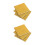 600Pcs Metallic Gold Foil Sheets for Candy and Chocolate Wrapping 3
