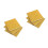 600Pcs Metallic Gold Foil Sheets for Candy and Chocolate Wrapping 4
