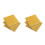 600Pcs Metallic Gold Foil Sheets for Candy and Chocolate Wrapping 5