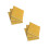 600Pcs Metallic Gold Foil Sheets for Candy and Chocolate Wrapping 6
