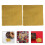 600Pcs Metallic Gold Foil Sheets for Candy and Chocolate Wrapping 10