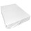 Lençol de algodão confortável e resistente para uso doméstico, simples e ideal para hotéis. Branco. 7