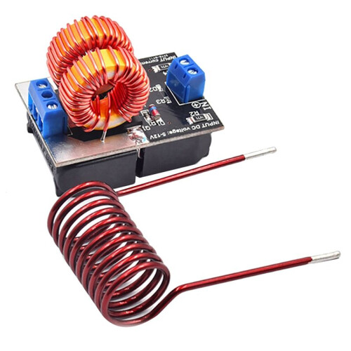 DV 5V-12V 120W ZVS Heating Machine 120W High Frequency Induction Heating Board Module Driver Heater 1