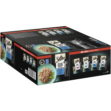 Sheba Delicacy Fishy Flavours in Jelly - Wet Cat Food - 80x 85g