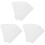 18Pcs Vertical Blinds Repair Tabs Replacement Clips White Aluminum 4
