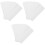 18Pcs Vertical Blinds Repair Tabs Replacement Clips White Aluminum 5