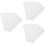 18Pcs Vertical Blinds Repair Tabs Replacement Clips White Aluminum 8