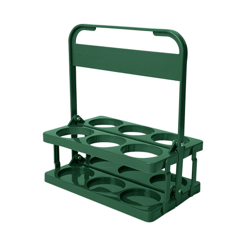 Porte-gobelet pliable vert 6 tasses étanche 1