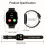 Unisex Έξυπνο ρολόι αφής 1,83'' - Ασύρματες κλήσεις/ειδοποιήσεις, πολλαπλές 3