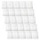 125Sheets Disposable Silver Aluminum Foil Lash Glue Stickers 3