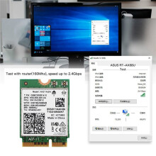 AX211NGW+Dual Antenna WiFi 6E M.2 Key E CNVio2 2.4Ghz/5Ghz Wireless Network Card 802.11Ac  5.2 Adapter