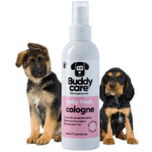 Buddycare Dog Cologne Baby Fresh Scent 200ml Dog Perfume Dog Deodorant Spray for Smelly Dogs, Premium Dog Perfume Spray for Freshening Your Pet's Coa