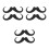 6Pièces Moustaches Fausses Décoratives Pour Fêtes Et Spectacles 9