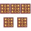 5Sets Gold Kinder Schachbrett Intelligentes Lernspielzeug 3
