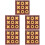 5Sets Gold Kinder Schachbrett Intelligentes Lernspielzeug 6