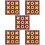 5Sets Gold Kinder Schachbrett Intelligentes Lernspielzeug 8