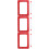 3Sets Kinder Hand Drum Rood Compact Percussie Speelgoed Voor Optredens 8