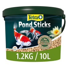 Tetra Pond Fish Food Sticks 1.2kg - biologically balanced for pond fish