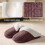Γυναικείες παντόφλες Fuzzy, με επένδυση fleece, αφρό μνήμης, αντιολισθητική σόλα από 4