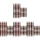 40Stk Drillbit Set Impact Schraubbit Verlängerung Robust Dunkelbraun 4