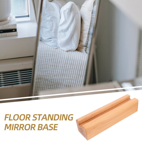 Support de miroir sur pied robuste sans marque pour entrée, support fixe pour la maison 2