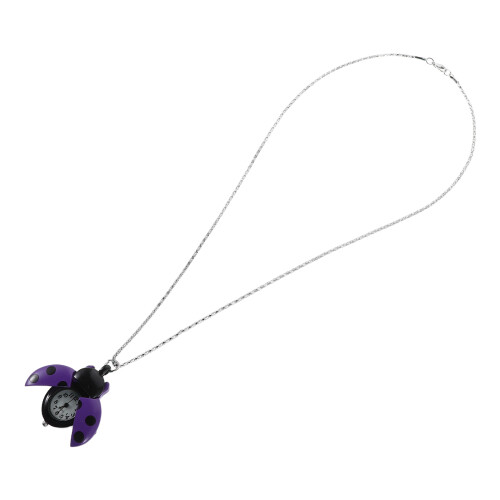 3Pièces De Violet Quartz Pendentif 1