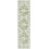 Covor tip runner vintage boho, 3x8ft, antiderapant, din lână artificială 2
