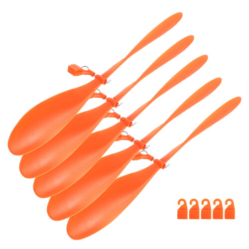 20Ensembles Hélices Plastiques Orange Pour Modèles DIY Éducatif 1