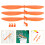 20Ensembles Hélices Plastiques Orange Pour Modèles DIY Éducatif 11