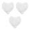 1500Pièces Pompons Blancs Souples Fluffy Pour Décorations Jouets 3