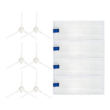 Filtri Spazzole Laterali Attacchi per Aspirapolvere Adatti per UPCAN 20 40 RG6825 ISWEEP X3 Sostituisci il Numero ZR720002