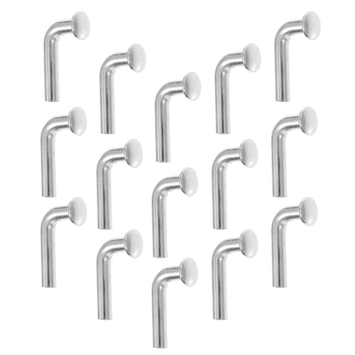 200Pièces Clous J En Argenté Usage Intérieur Durable 2