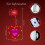 Valentinsdagens hjerteformede LED-lyslenke med timer 5