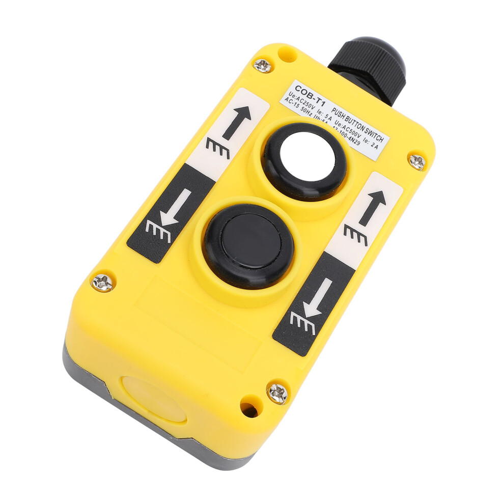Robust Electric Hoist Pushbutton Switch Waterproof Up Down Control Ac250v 5A 8081384625111