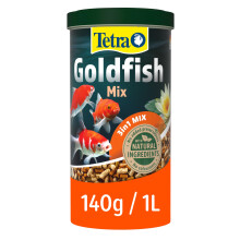 Tetra Goldfish Pond Fish Food Variety 140g - biologically balanced for pond gold